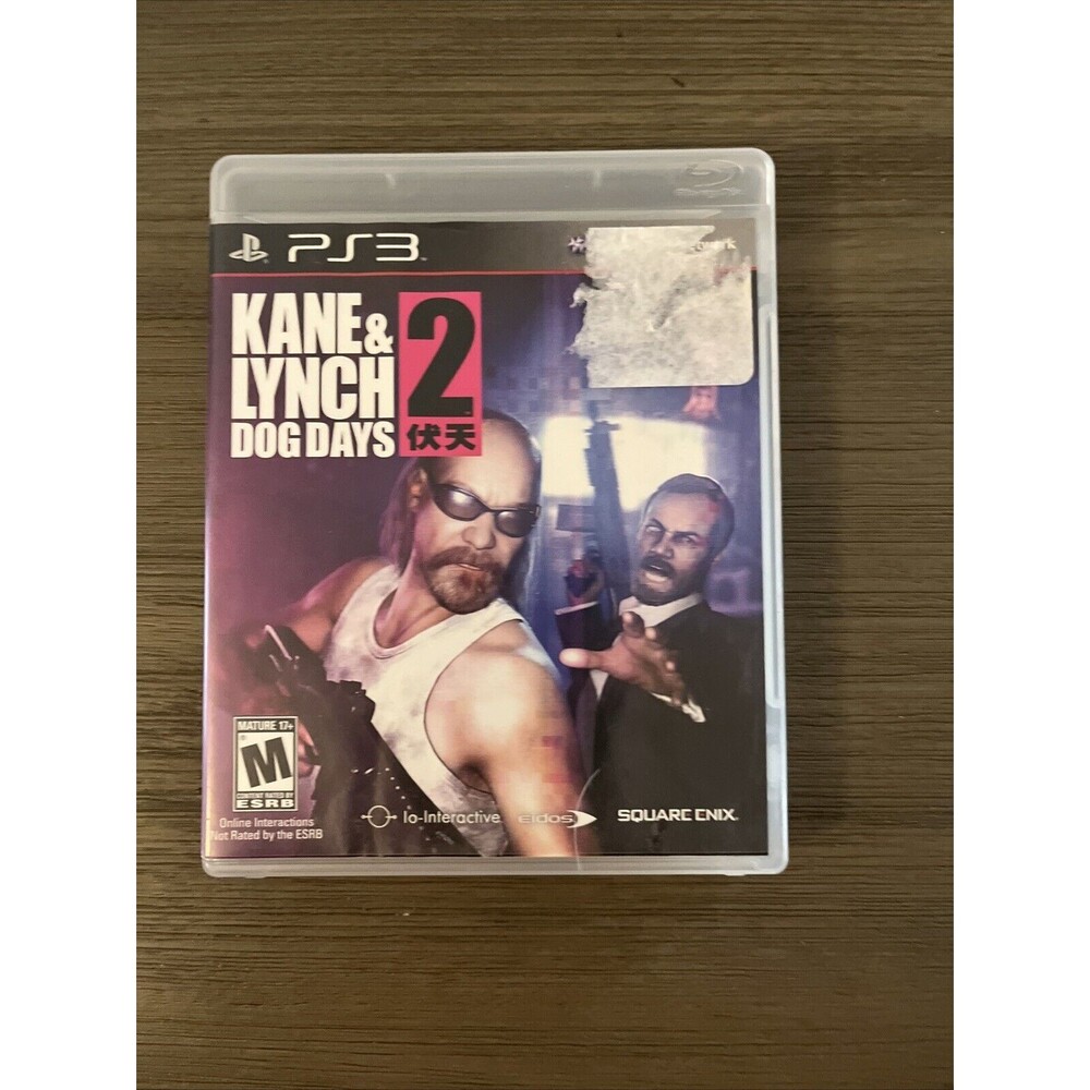 Kane & Lynch 2: Dog Days (Sony PlayStation 3, 2010)